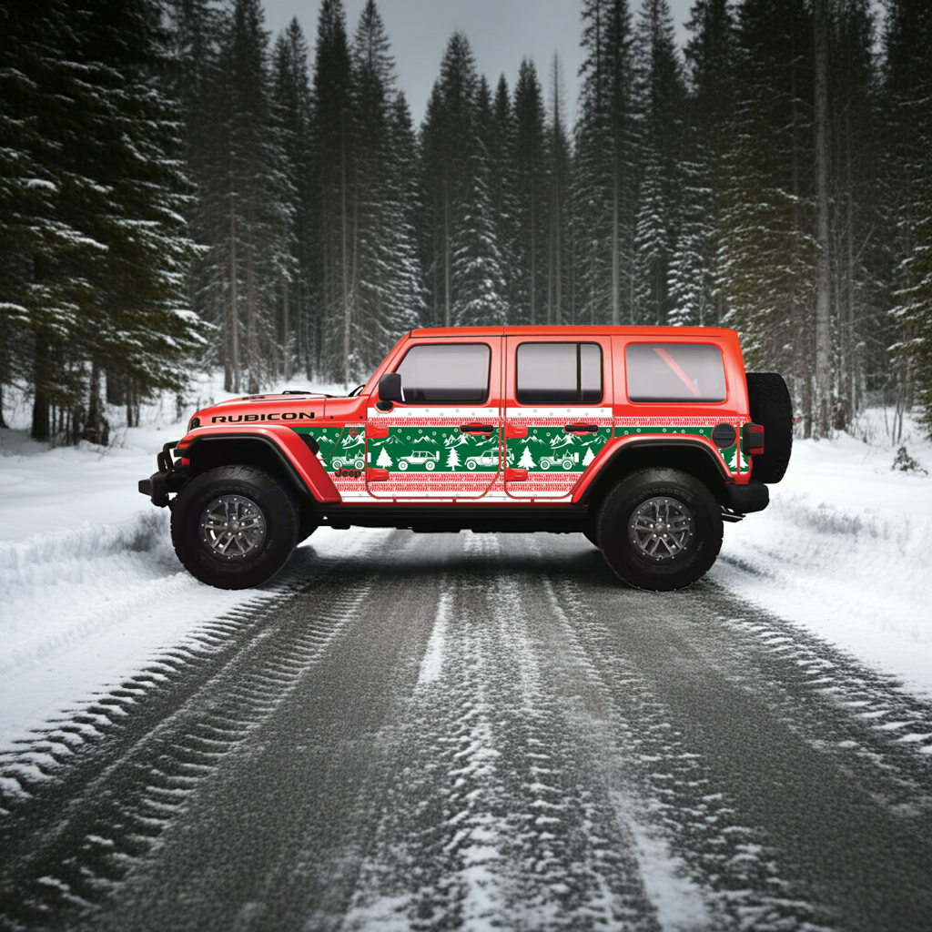 MEK Removable Trail Armor: JLU Ugly Sweater Holiday Edition