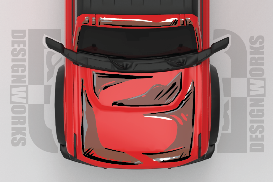Ford Bronco: Comic Style Cel Shading Graphics Kit