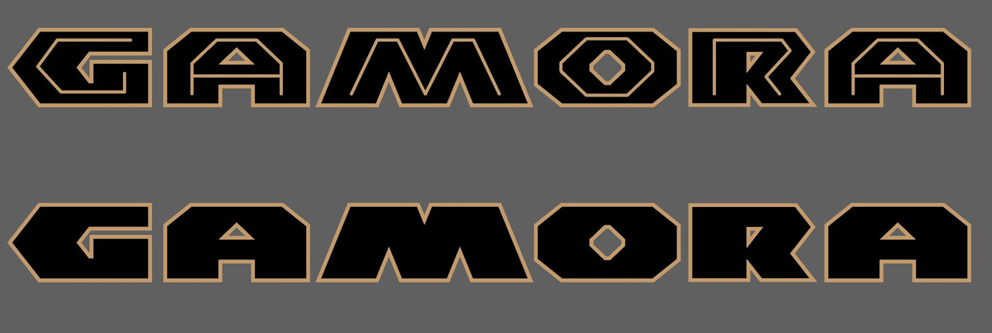 Custom Designed Name Decal Accessory Pair- Fits Jeep Wrangler- Gladiator