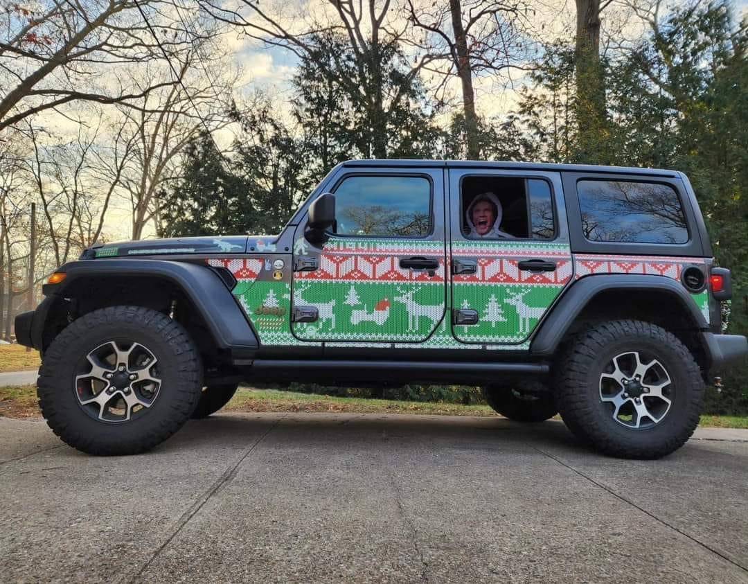 MEK Removable Trail Armor: JLU Ugly Sweater Holiday Edition