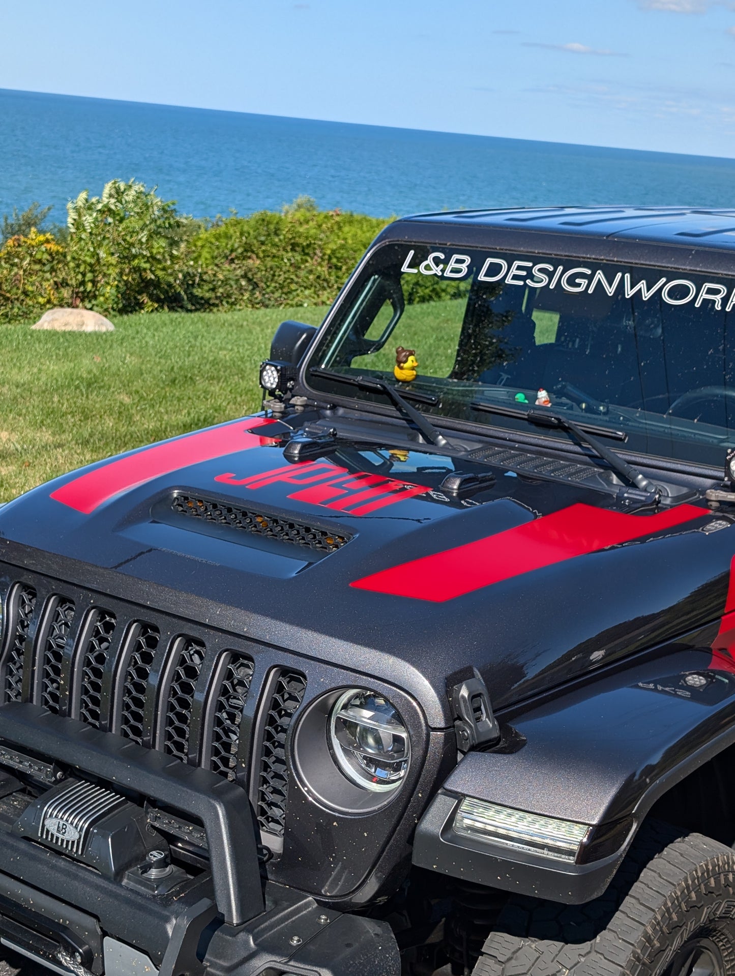 Jeep Gladiator Jurassic JP Decal Set- Dinosaur - fits Jeep Gladiator