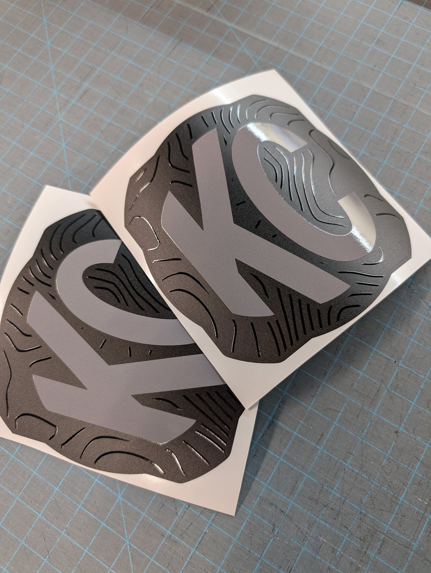 Topographical Overlay for KC Flex Era 4 Headlight Cover- pair