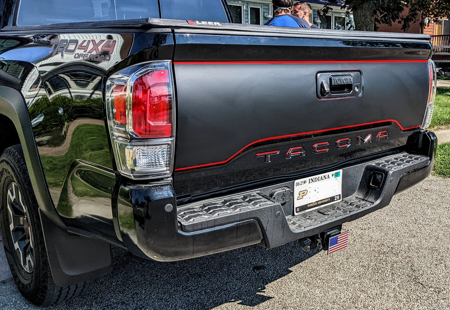 Tacoma Accent Color Line Tailgate Decal Fits 2015-2023 Toyota Tacoma