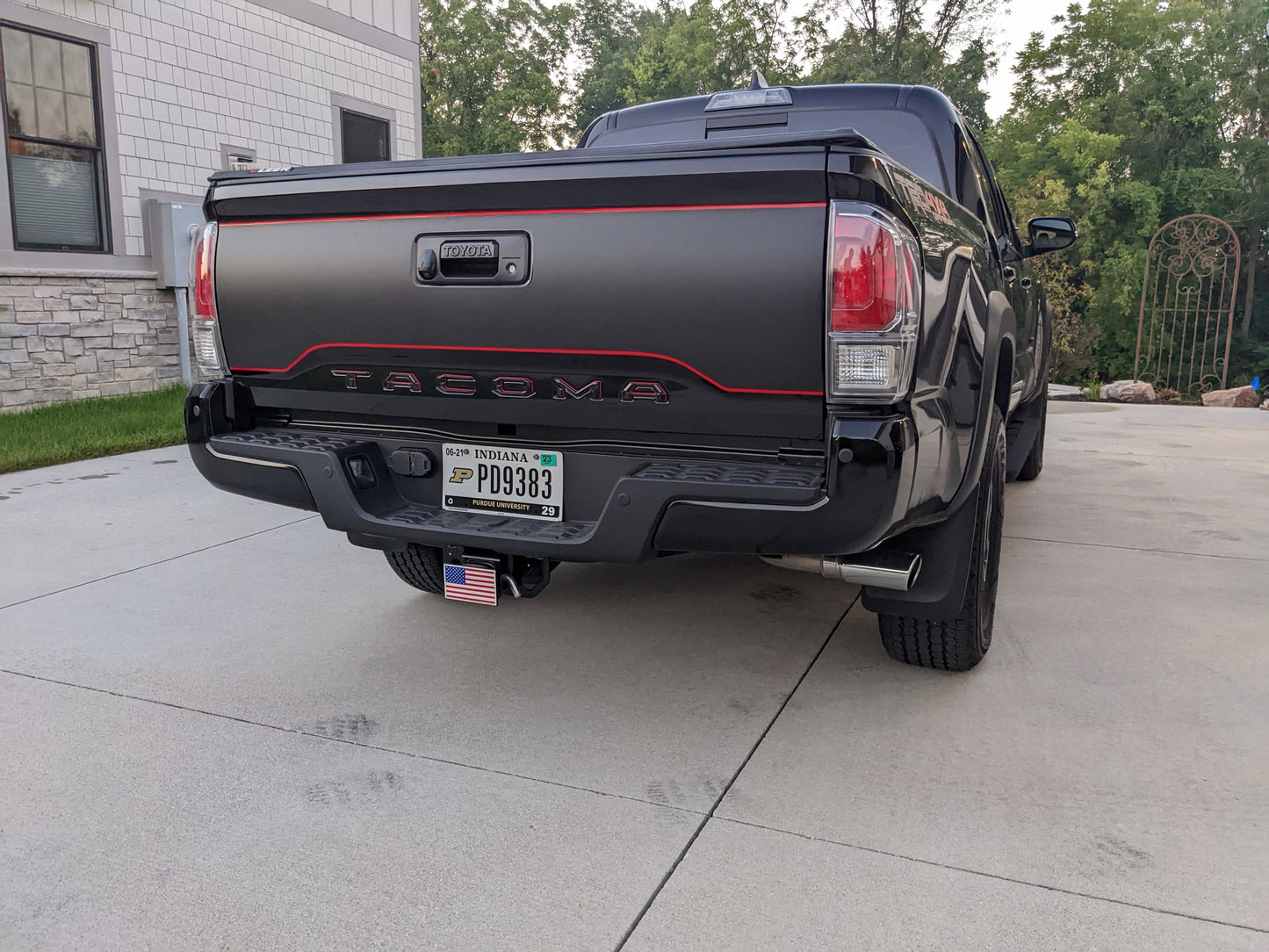 Tacoma Accent Color Line Tailgate Decal Fits 2015-2023 Toyota Tacoma