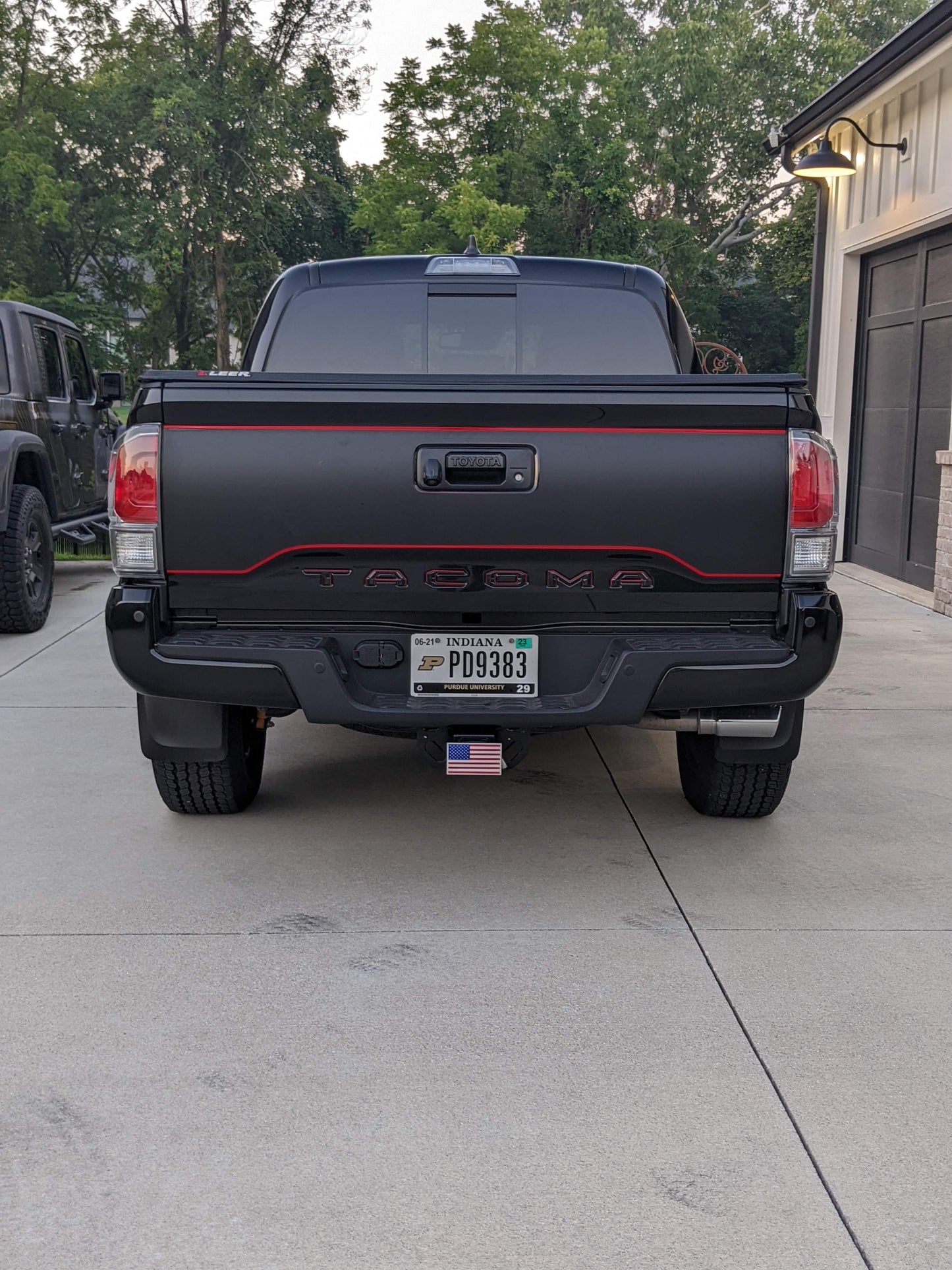 Tacoma Accent Color Line Tailgate Decal Fits 2015-2023 Toyota Tacoma