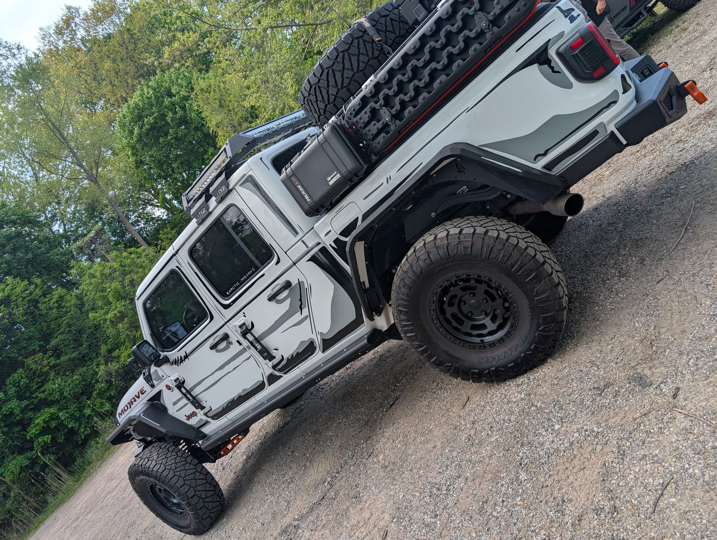 Jeep Gladiator: Comic Style Cel Shading Graphics Kit