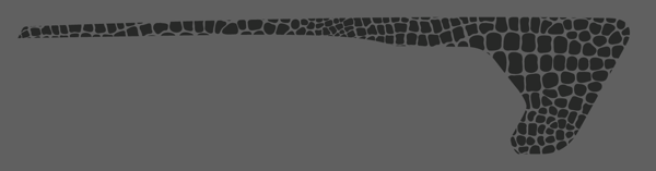 Long Alligator Scale Vent Decal- Fits Jeep Wrangler & Gladiator Fender Vent Decal-Pair