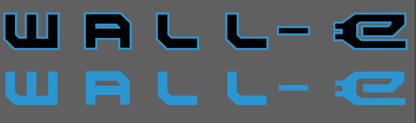 Custom Designed Name Decal Accessory Pair- Fits Jeep Wrangler- Gladiator