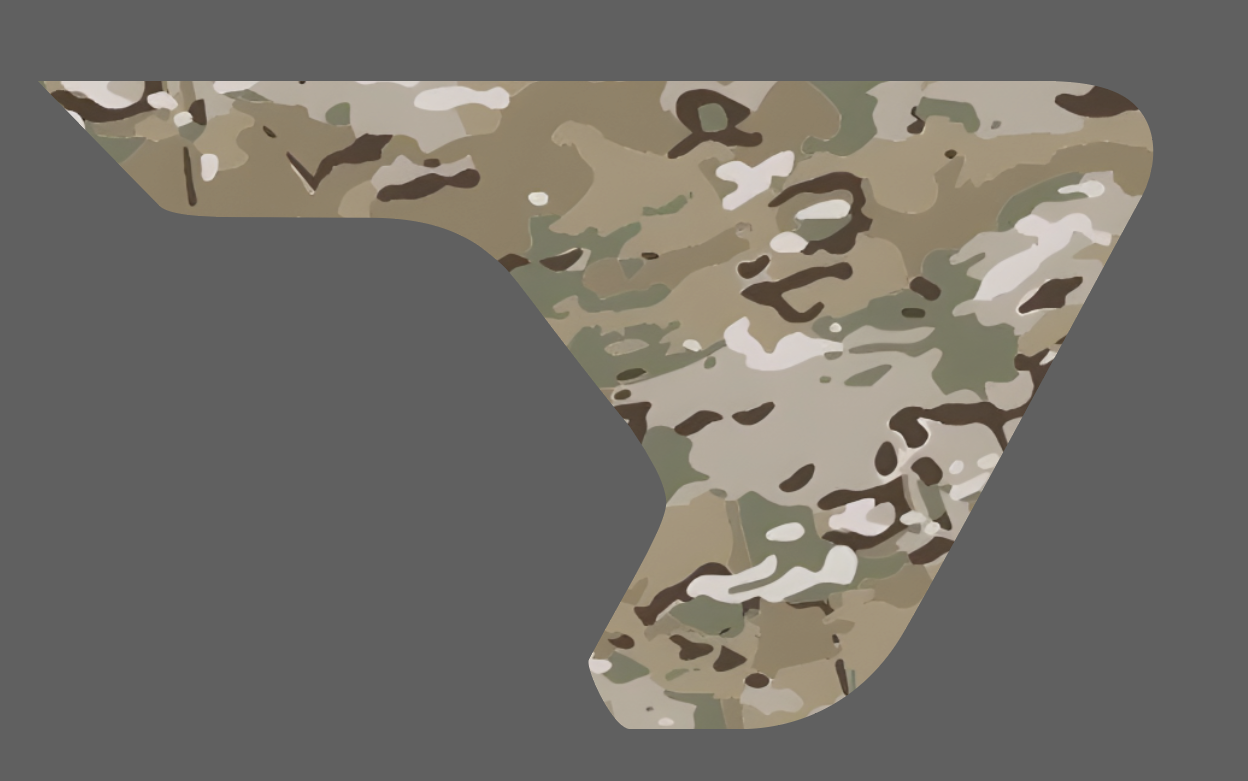 Camo Fender Vent Decal- Fits Jeep Wrangler JL and Gladiator