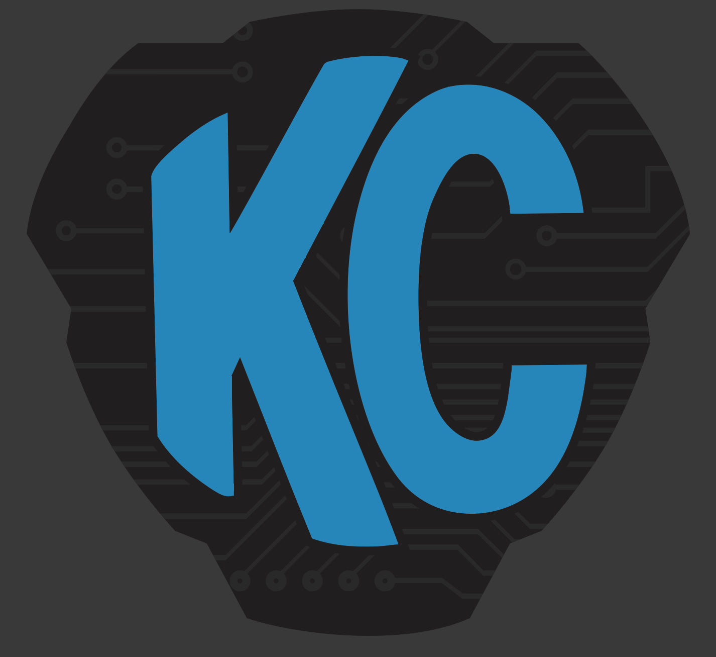 Circuit Board Overlay for KC Flex Era 3 Headlight Cover- pair