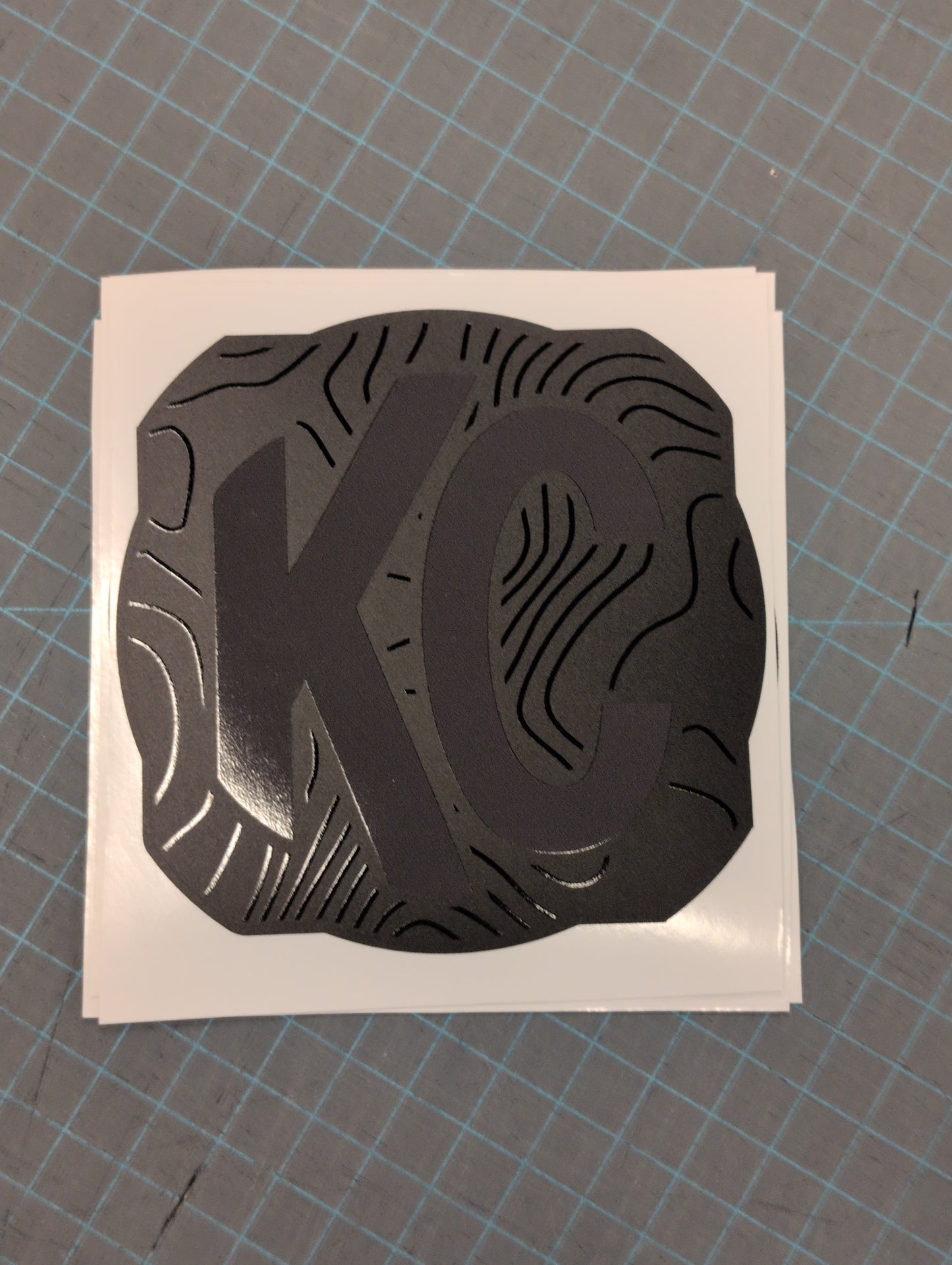 Topographical Overlay for KC Flex Era 4 Headlight Cover- pair