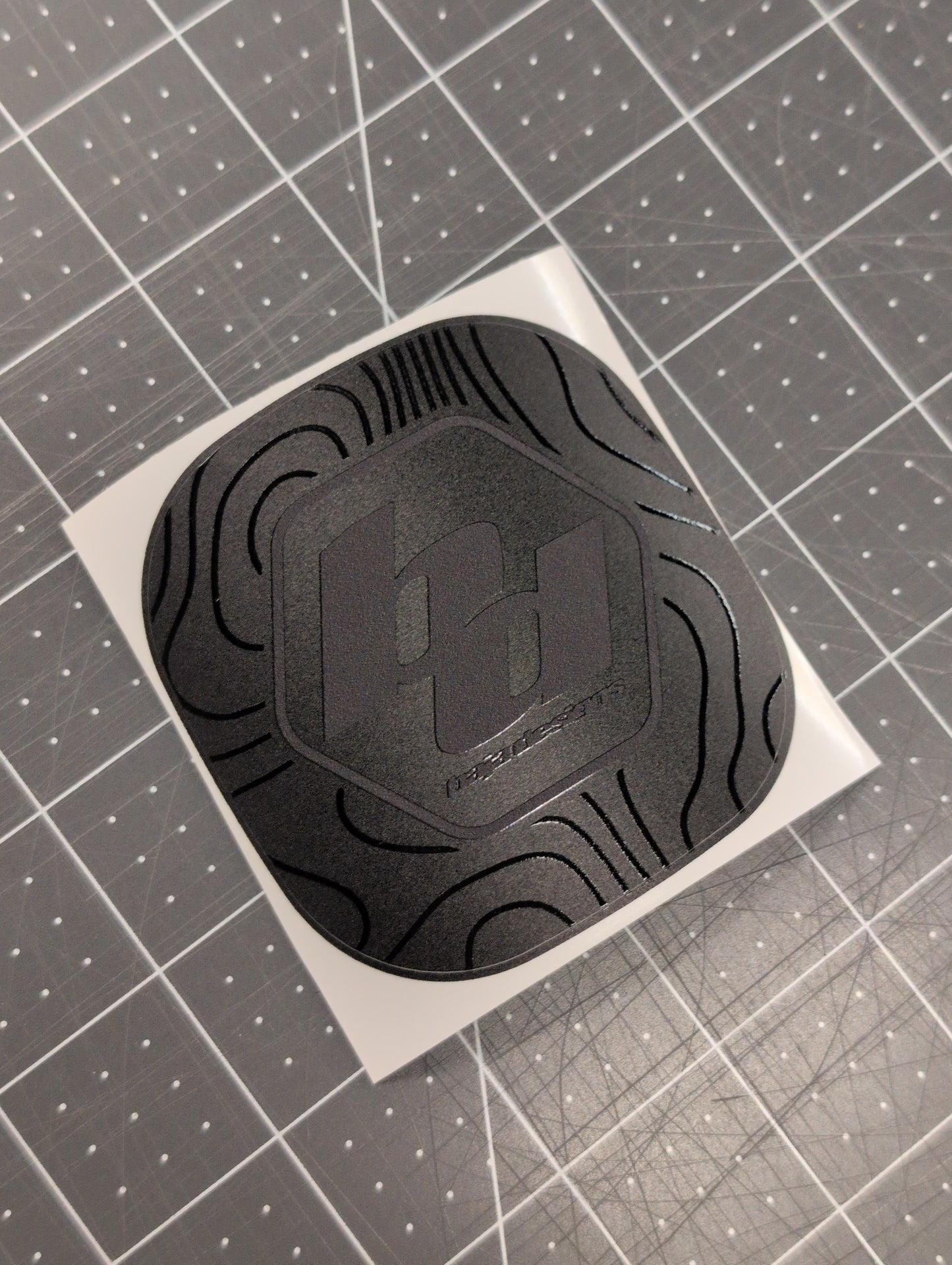 Topographical Overlay for Baja Designs Squadron Headlight Cover- pair