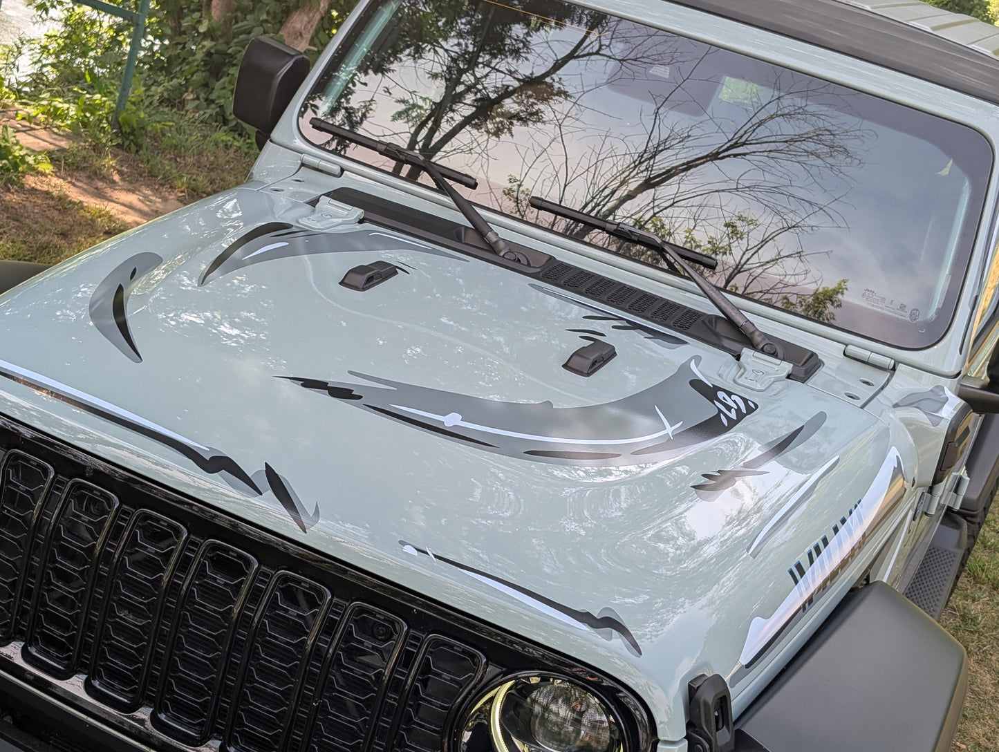 Jeep Wrangler JL: Comic Style Cel Shading Graphics Kit