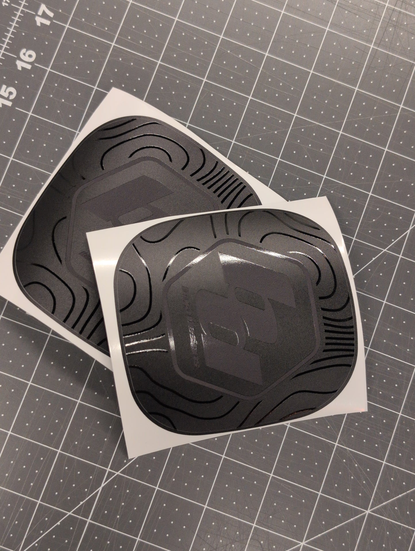 Topographical Overlay for Baja Designs XL Headlight Cover- pair