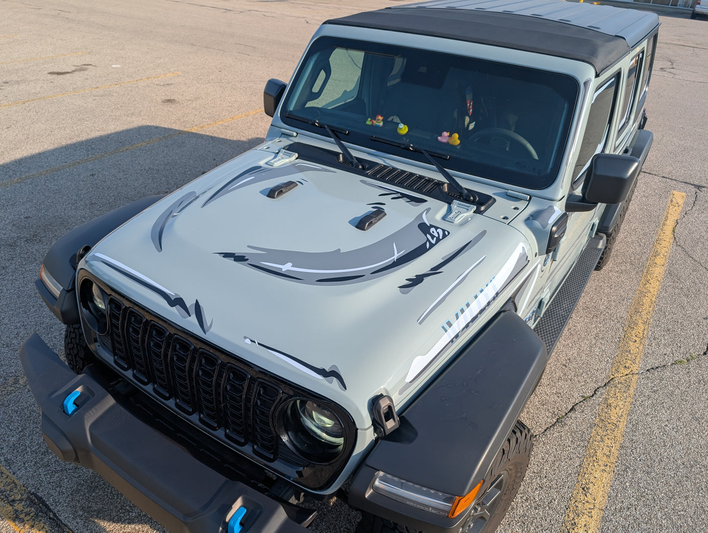 Jeep Wrangler JL: Comic Style Cel Shading Graphics Kit