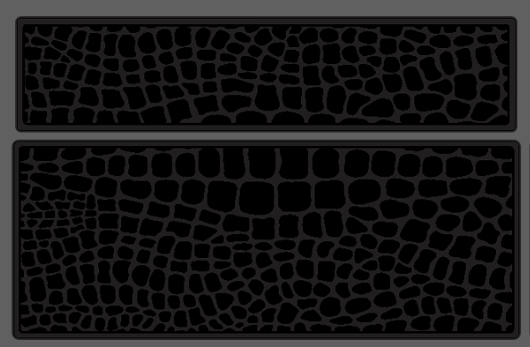 Printed Gator Skin Warning Label Decal Set-Pair- fits 2007-2018 Wrangler JK