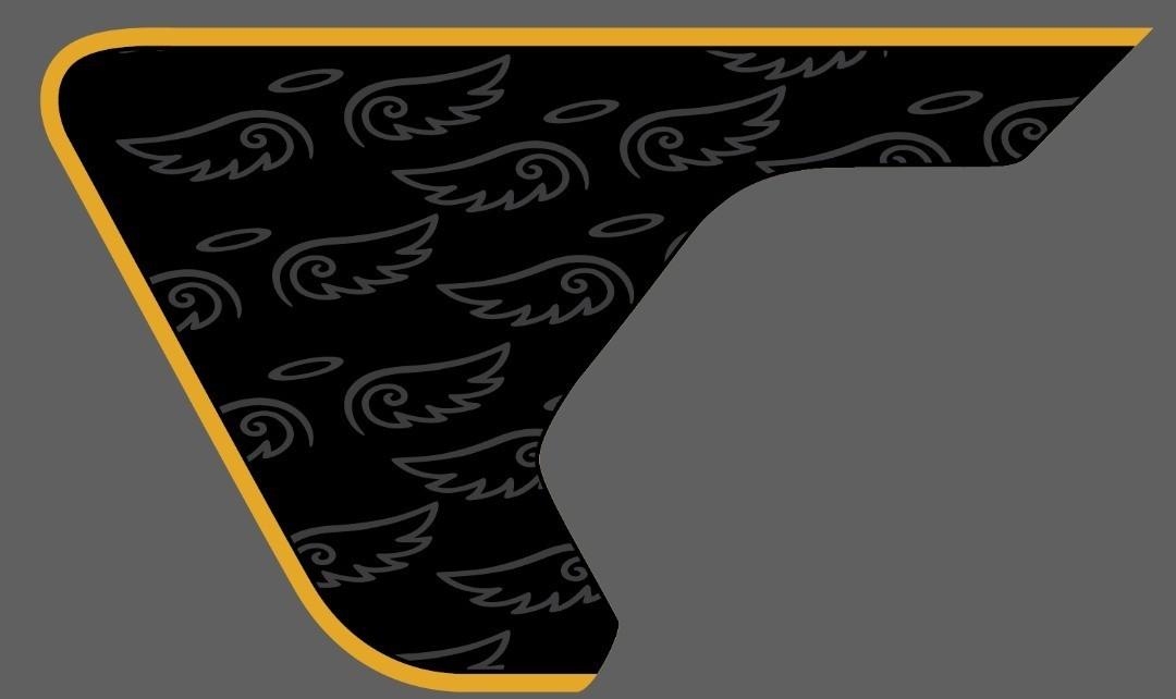 Custom Designed Single Color Vent Decal