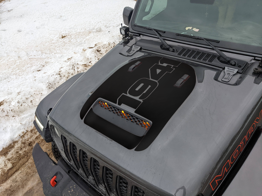 Mojave Hood Decal 392 Gladiator Wrangler 1941