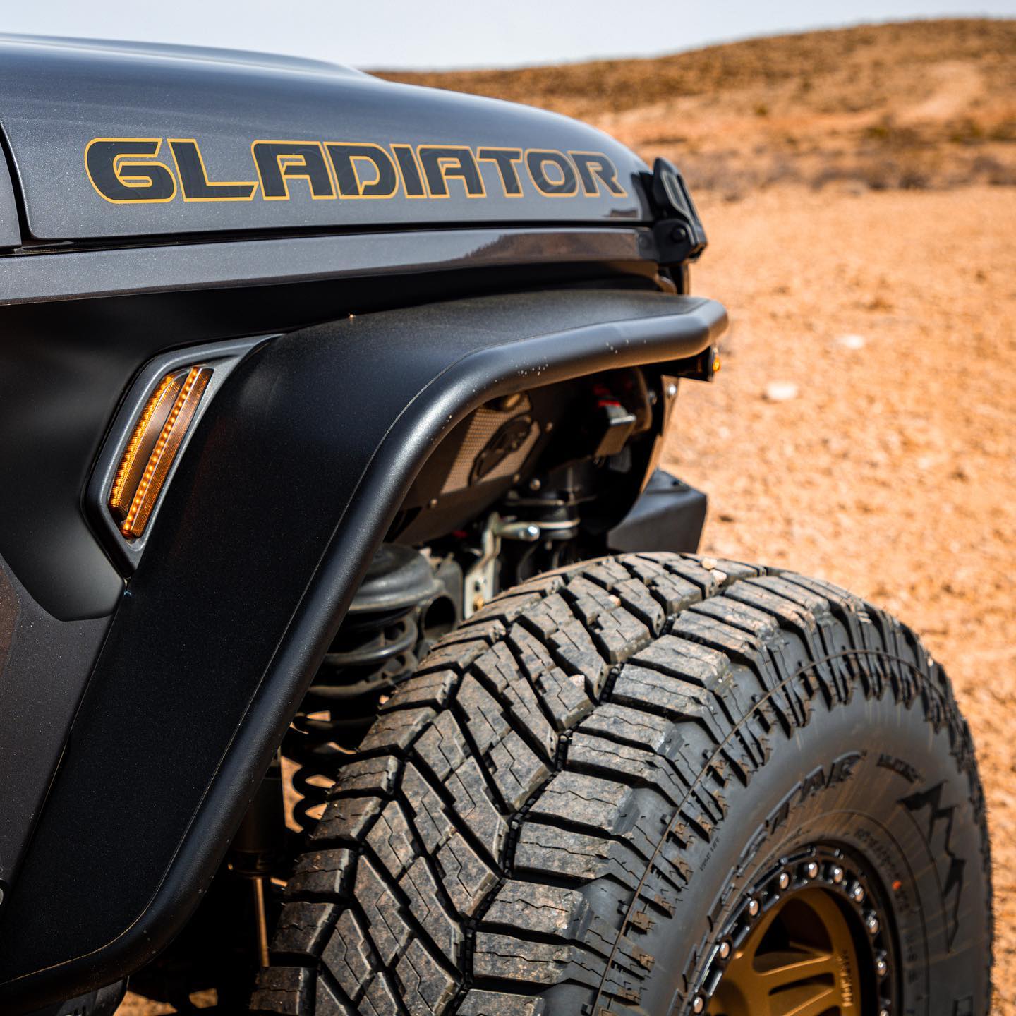 Custom Designed Name Decal Accessory Pair- Fits Jeep Wrangler- Gladiator