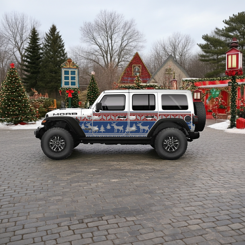 MEK Removable Trail Armor: JLU Ugly Sweater Holiday Edition