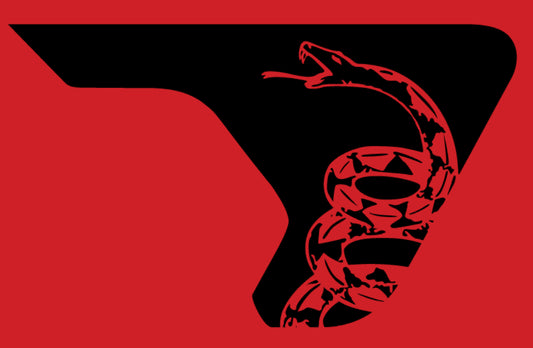 Gadsden Flag Snake USA Jeep Wrangler & Gladiator JL Fender Vent Flag Decal-Pair
