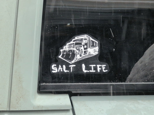 Salt Truck Life Parody Sticker