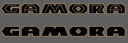Custom Designed Name Decal Accessory Pair- Fits Jeep Wrangler- Gladiator