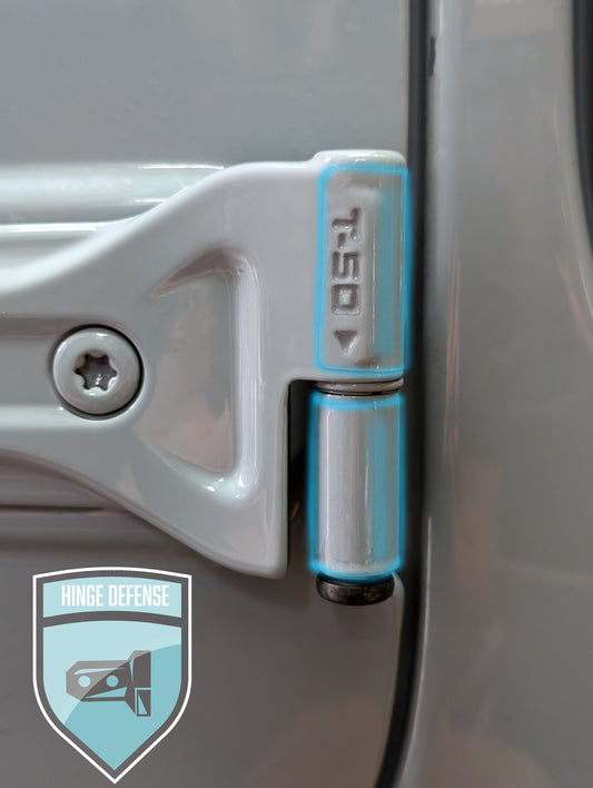 JK WRANGLER Hinge Rock Chip Protection Kit