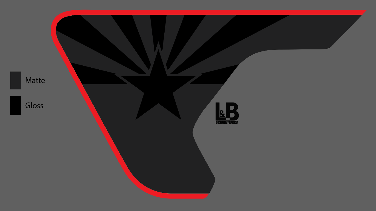 Printed Arizona State Flag Rubicon Vent Decal- Fits Jeep Wrangler & Gladiator JL Fender Vent Decal-Pair