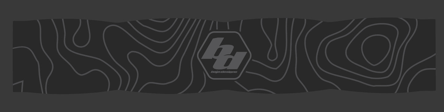 Topographical Overlay for Baja Designs s8 10" Headlight Cover