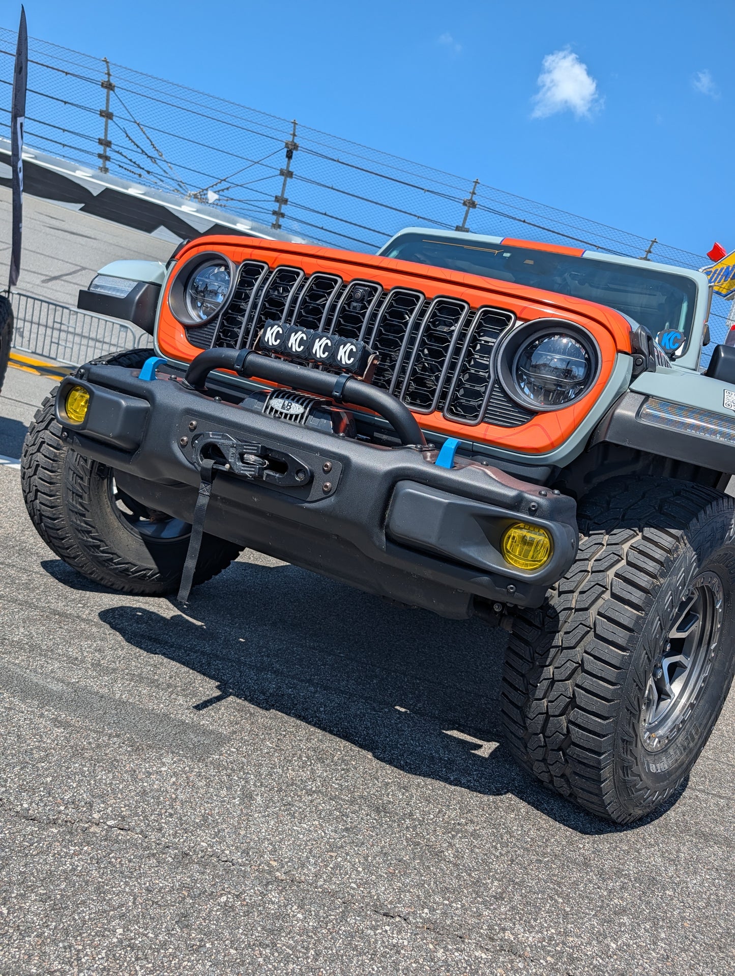 Amber Fog Light Overlay for JL Wrangler and Gladiator