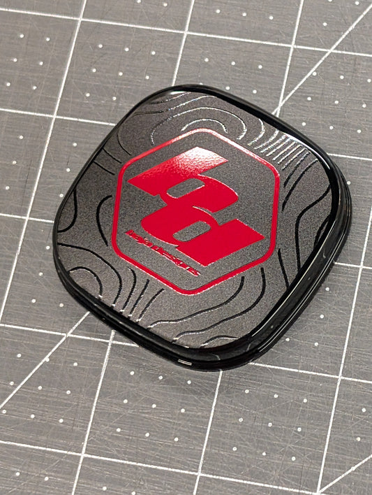 Topographical Overlay for Baja Designs S1 Headlight Cover- set of 3