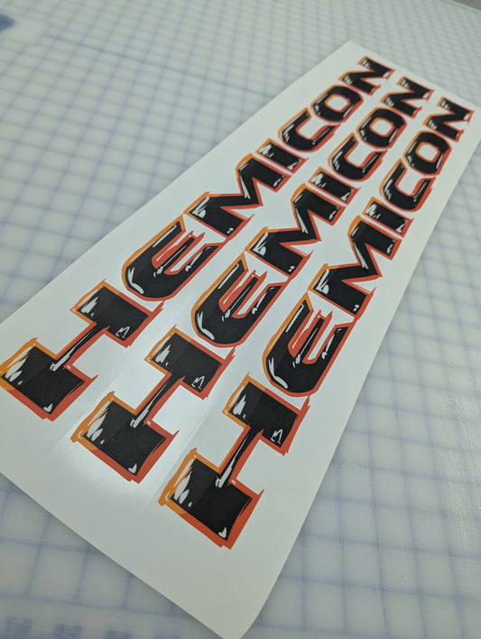 Custom Designed Name Decal Accessory Pair- Fits Jeep Wrangler- Gladiator