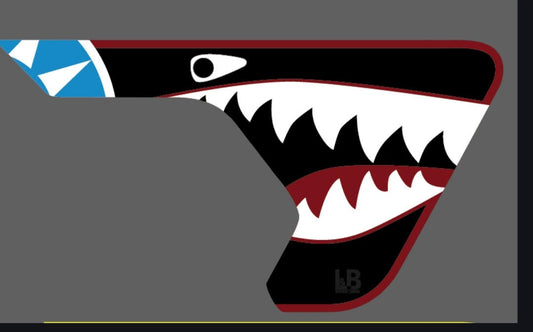 Custom Designed Single Color Vent Decal