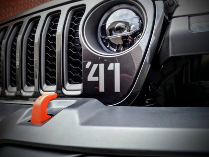 Jeep 41 Grille Decal Wrangler Gladiator sticker