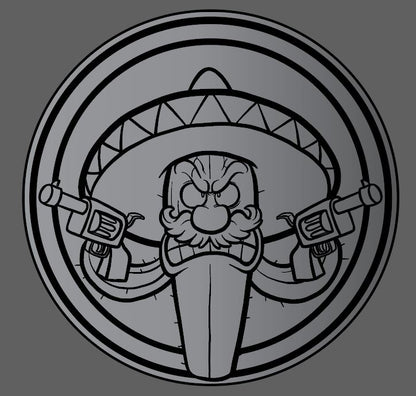 Custom Designed Acrylic Badge