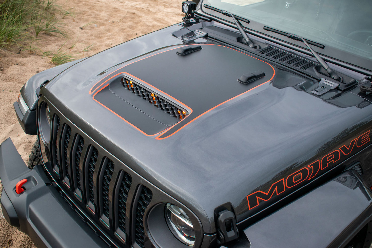 Solid Blackout Hood Graphic