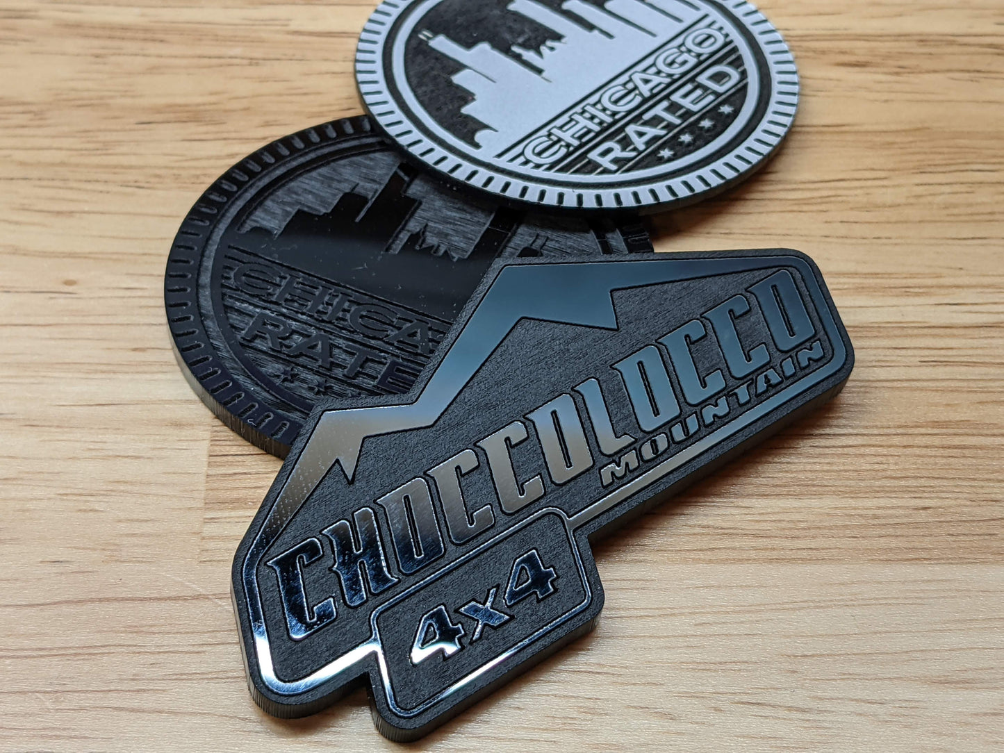 Custom Designed Acrylic Badge