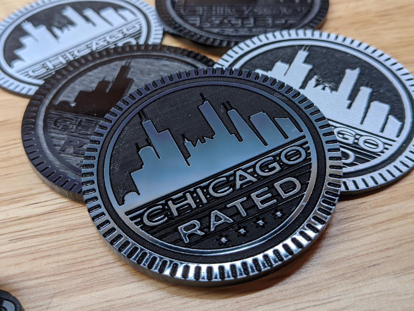 Custom Designed Acrylic Badge