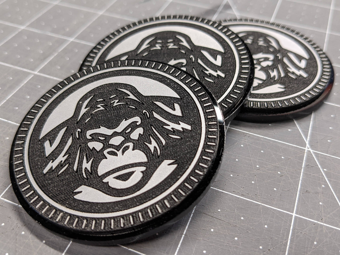 Custom Designed Acrylic Badge