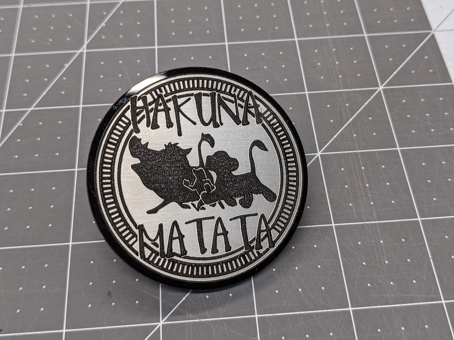 Custom Designed Acrylic Badge