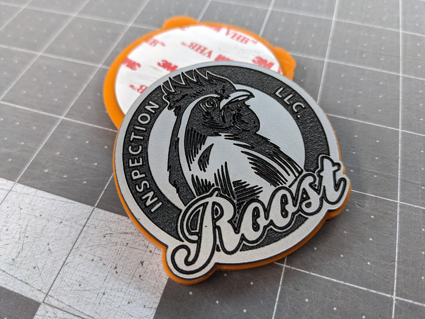 Custom Designed Acrylic Badge