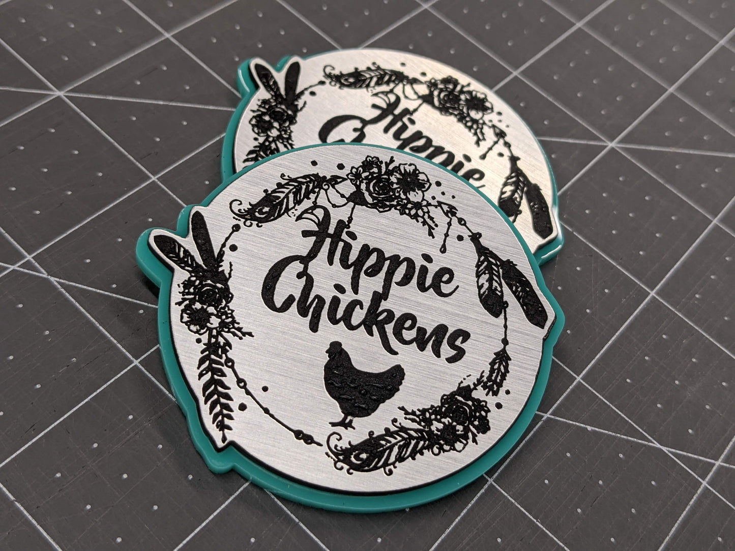 Custom Designed Acrylic Badge