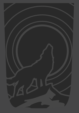 Wolf Howl at the Moon Blackout Hood Decal- Fits Jeep Wrangler & Gladiator JL Hood Decal