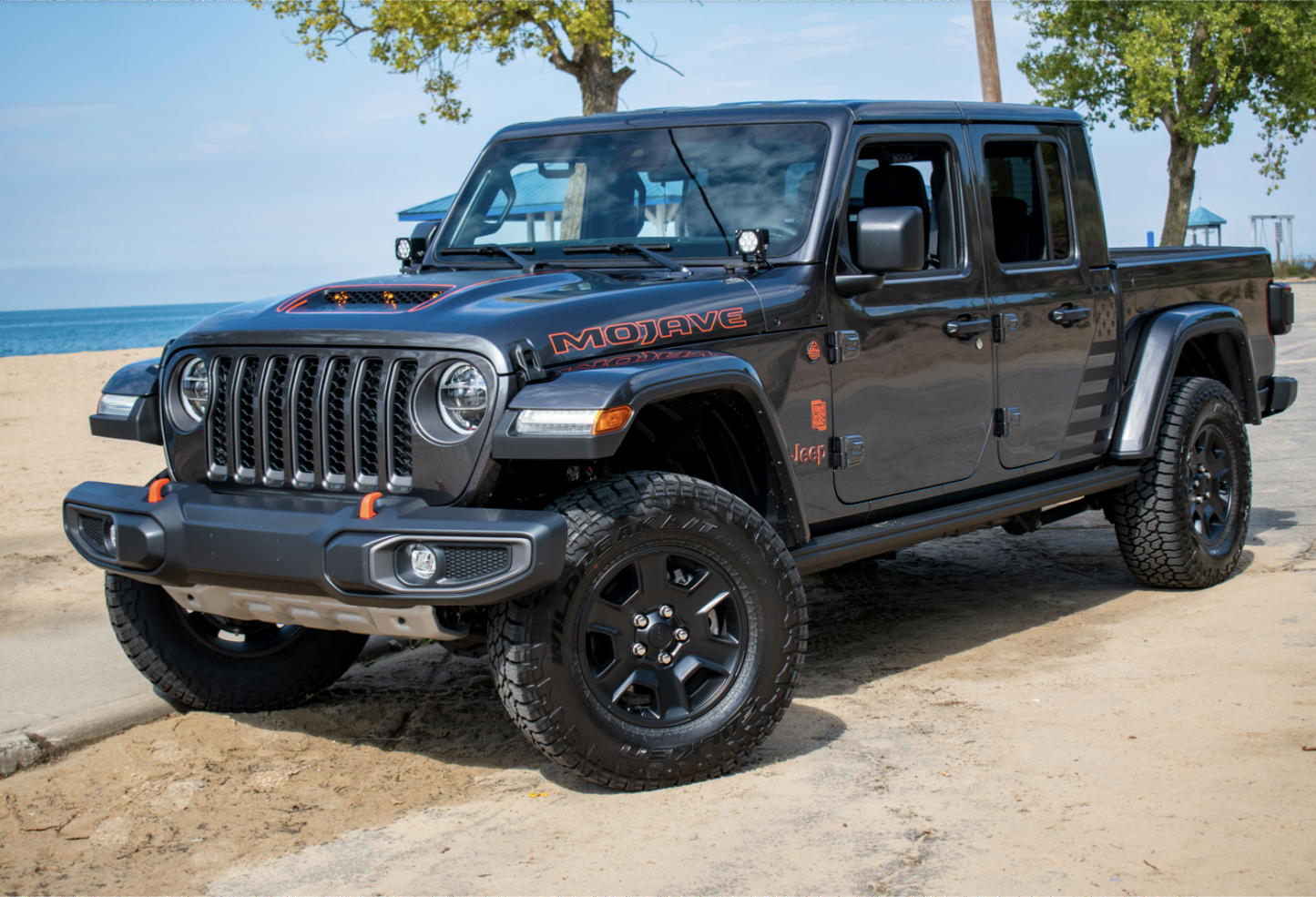 USA Flag Cab Decal- fits 2020 and Newer Jeep Gladiator